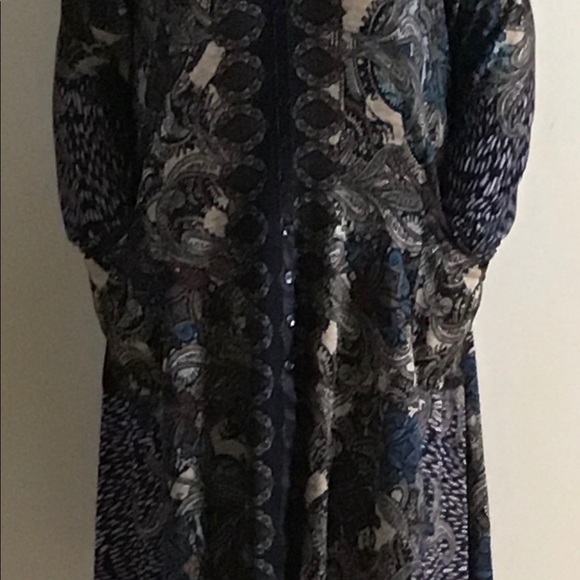 Hagara Dress Size 4 Plus US 1X-3X or 18-22 New w/t - Picture 2 of 6